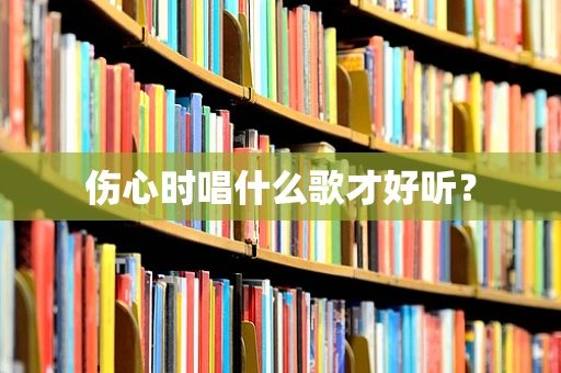 伤心时唱什么歌才好听？