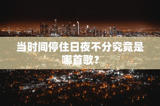 当时间停住日夜不分究竟是哪首歌？