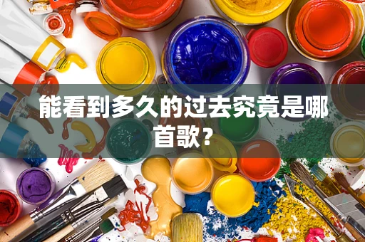 能看到多久的过去究竟是哪首歌？