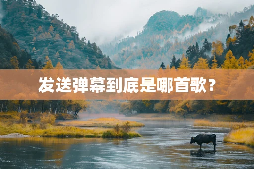 发送弹幕到底是哪首歌？