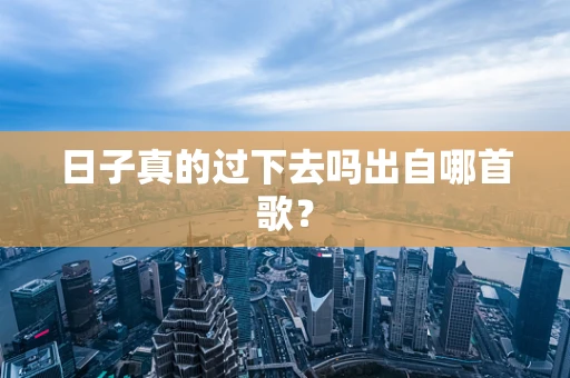 日子真的过下去吗出自哪首歌？