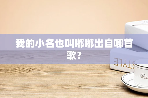 我的小名也叫嘟嘟出自哪首歌？