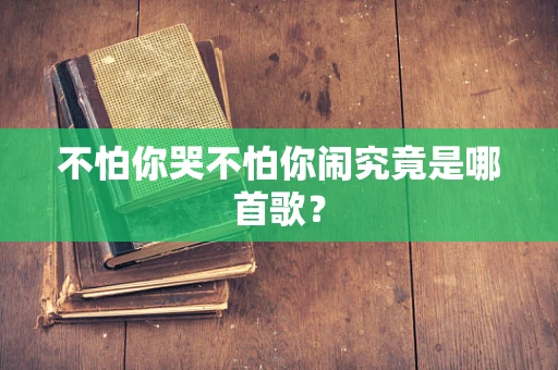 不怕你哭不怕你闹究竟是哪首歌？