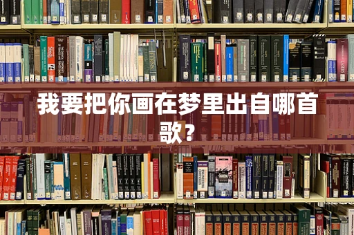 我要把你画在梦里出自哪首歌？