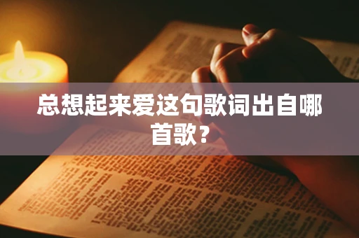 总想起来爱这句歌词出自哪首歌？