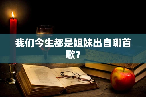 我们今生都是姐妹出自哪首歌？