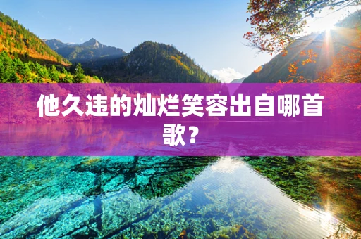 他久违的灿烂笑容出自哪首歌？