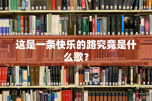这是一条快乐的路究竟是什么歌？