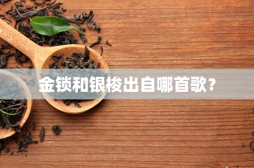金锁和银梭出自哪首歌？
