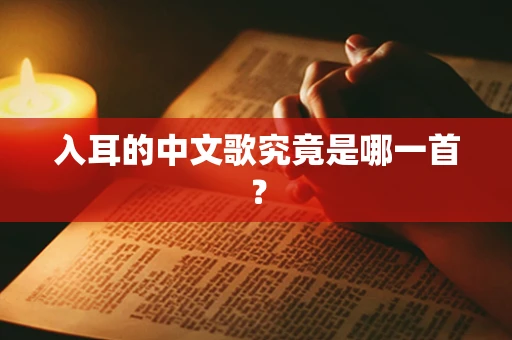 入耳的中文歌究竟是哪一首？
