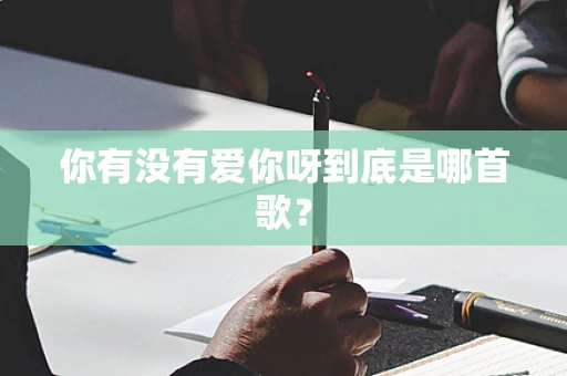 你有没有爱你呀到底是哪首歌？