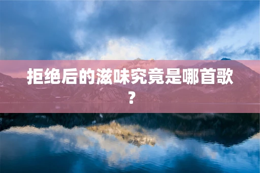 拒绝后的滋味究竟是哪首歌？