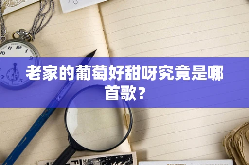 老家的葡萄好甜呀究竟是哪首歌？