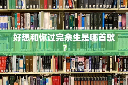 好想和你过完余生是哪首歌？
