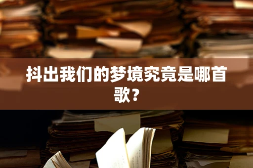 抖出我们的梦境究竟是哪首歌？