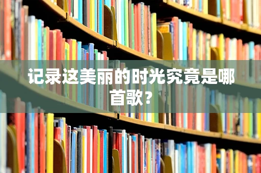 记录这美丽的时光究竟是哪首歌？