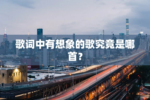 歌词中有想象的歌究竟是哪首？