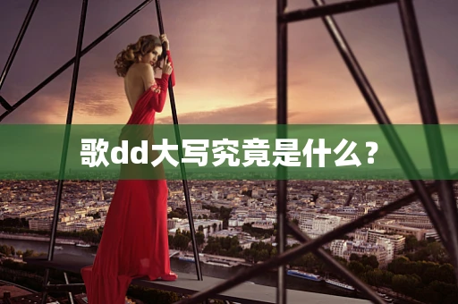 歌dd大写究竟是什么？
