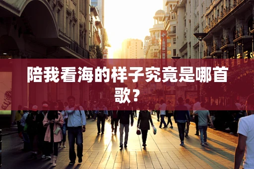 陪我看海的样子究竟是哪首歌？