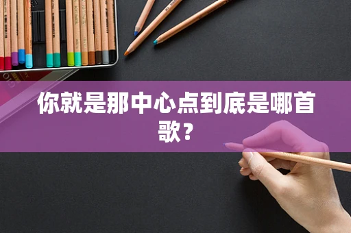 你就是那中心点到底是哪首歌？