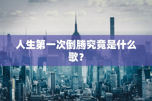 人生第一次倒腾究竟是什么歌？