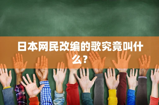 日本网民改编的歌究竟叫什么？