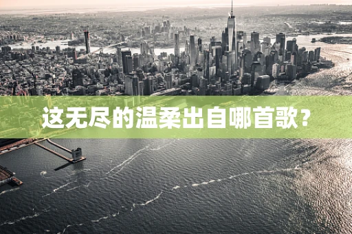 这无尽的温柔出自哪首歌？