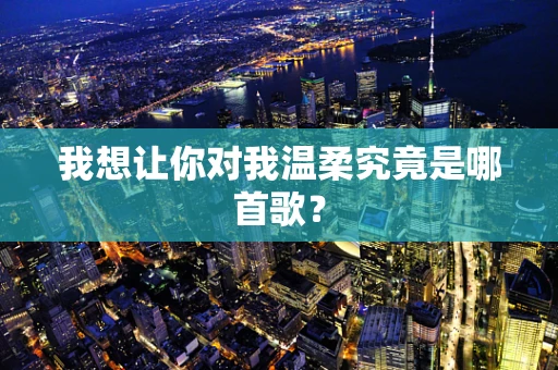 我想让你对我温柔究竟是哪首歌？