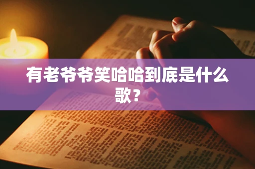 有老爷爷笑哈哈到底是什么歌？