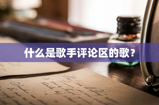 什么是歌手评论区的歌？
