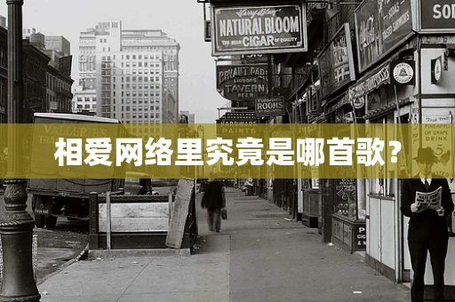 相爱网络里究竟是哪首歌？