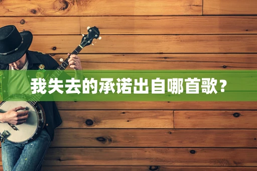 我失去的承诺出自哪首歌？