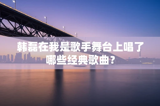 韩磊在我是歌手舞台上唱了哪些经典歌曲？