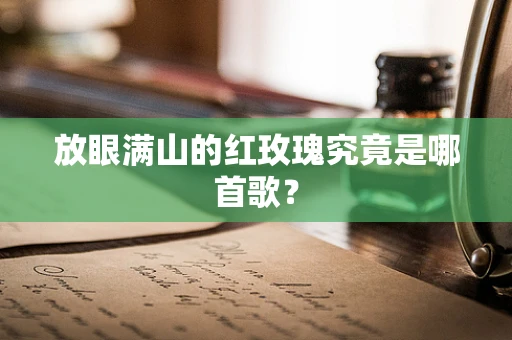 放眼满山的红玫瑰究竟是哪首歌？