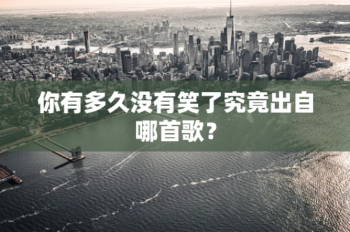 你有多久没有笑了究竟出自哪首歌？