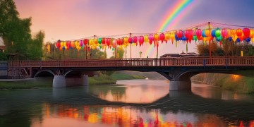 彩虹桥上适合放什么歌？