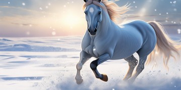 雪地上的策马奔腾究竟是哪首歌？