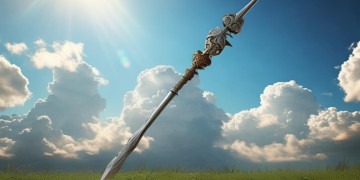 长枪刺破云霞这句歌词出自哪首歌？
