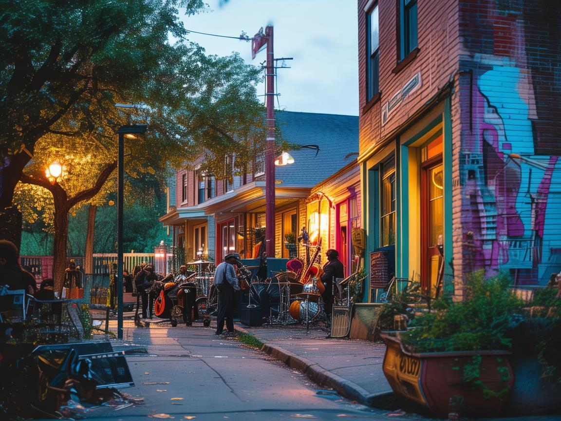 美国黑人街区通常会放什么歌？